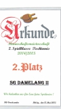 2. Mannschaft - 2. Platz 2005